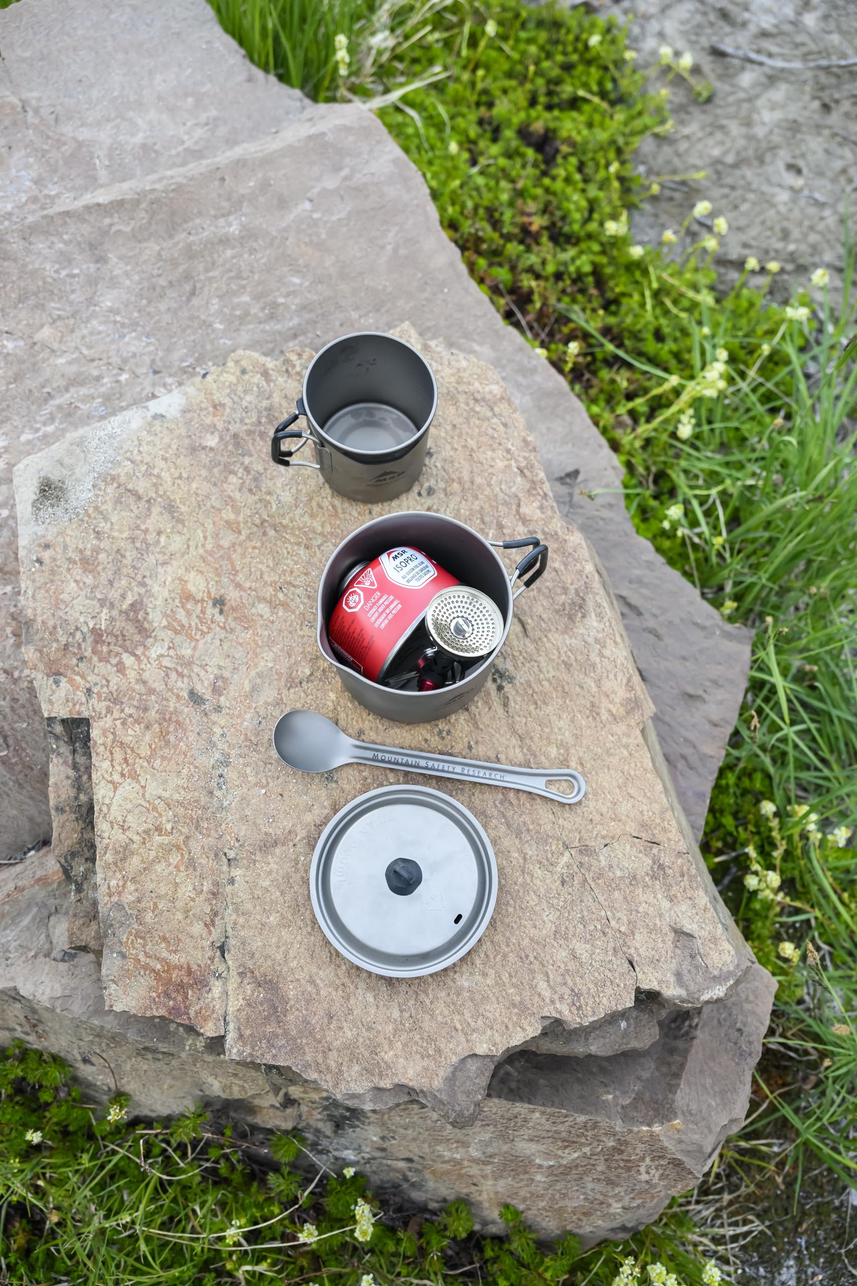 MSR Titan Titanium Camping Kettle, 1400 mL