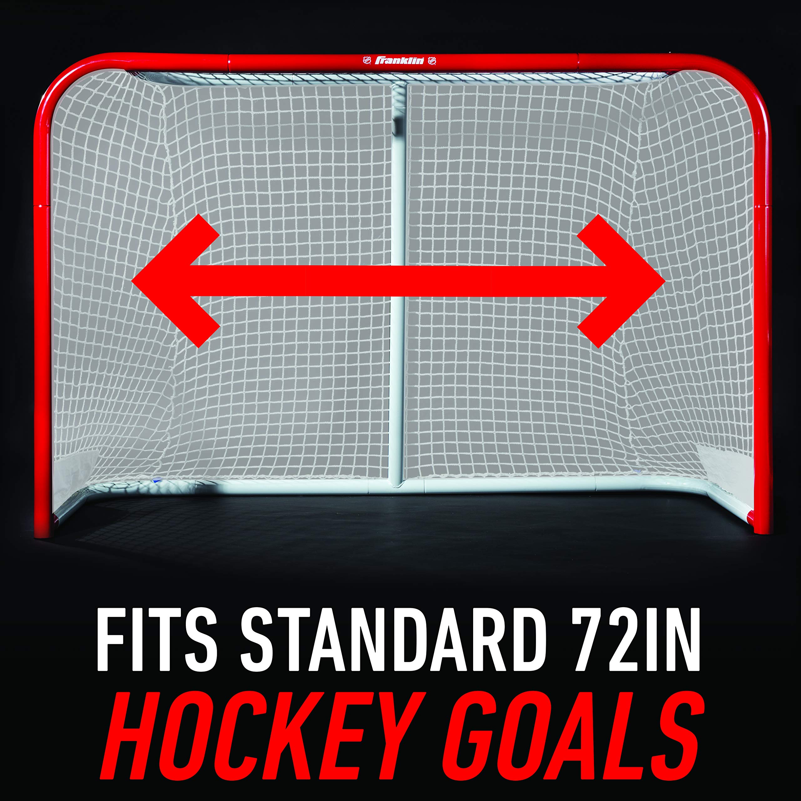 Franklin Sports Nhl Hockey Goal Replacement Net - 72'' Official Size Goal Replacement Netting - Outdoor Street Hockey Goal Net -