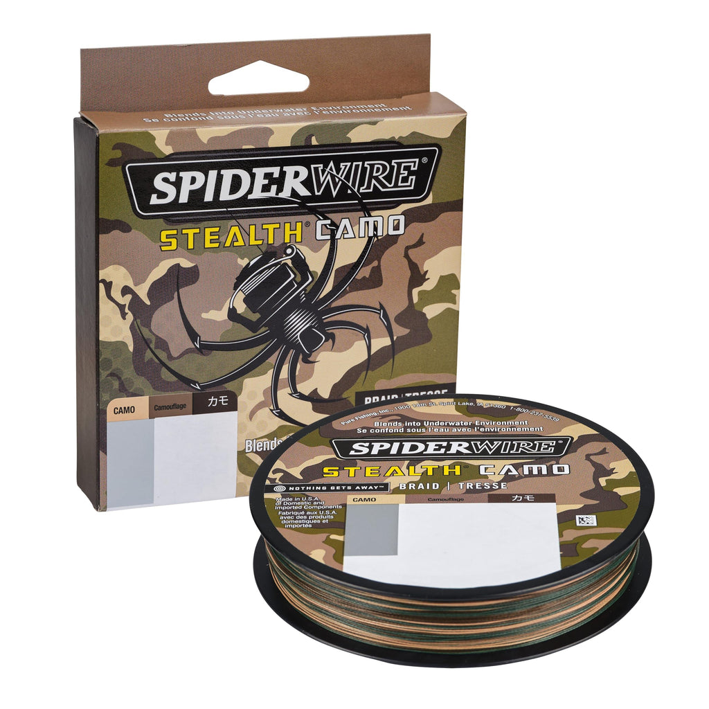 Spiderwire Berkley Prospec Chrome 100% Fluoro Leader, Camo, 30Lb | 13.6Kg, 125Yd | 114M Fishing Line, Suitable For Saltwater Env