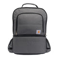 Carhartt Insulated 24 Can Two Compartment Cooler Backpack, Backpack With Fully-Insulated Cooler Base, Gray