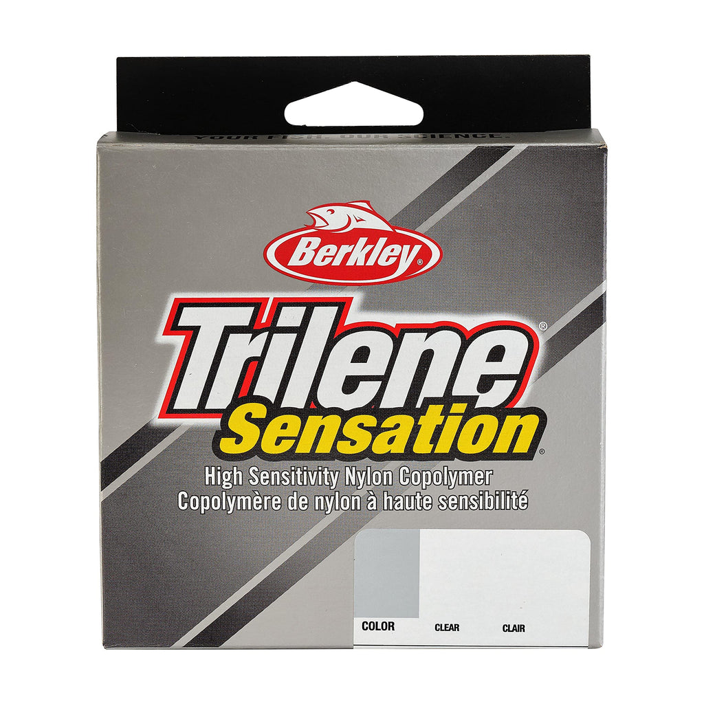 Berkley Trilene Sensation, Clear, 14Lb | 6.3Kg Monofilament Fishing Line, Suitable For Freshwater Environments