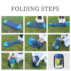 Acecamp Glow In The Dark Mummy Sleeping Bag For Kids And Youth, Temperature Rating 30?F/-1?C, Water-Resistant For Camping, Hikin