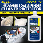 Star Brite Heavy-Duty Inflatable Boat & Fender Cleaner & Protector - Revitalize And Protect Pvc, Hypalon, Neoprene, Rubber, Plas