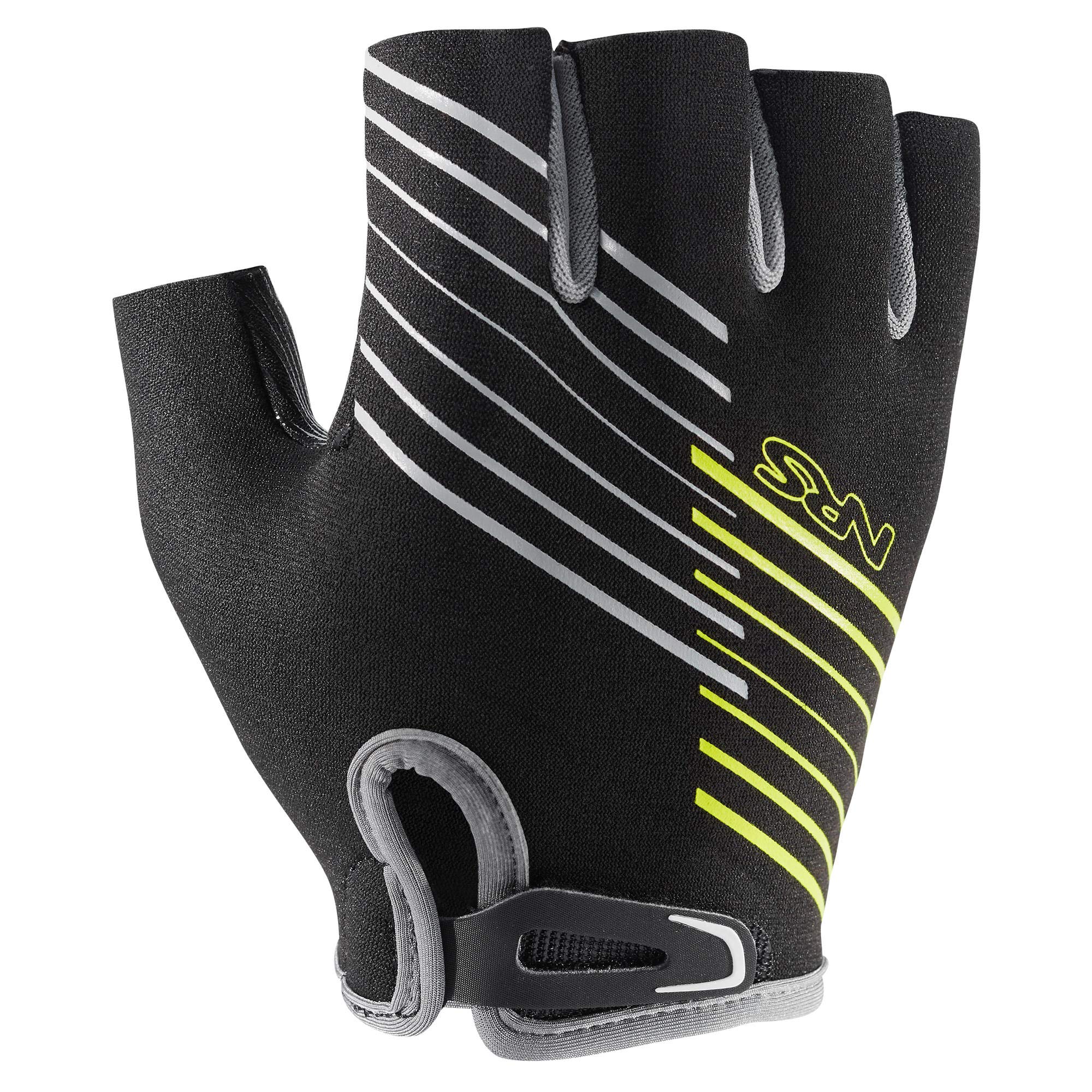 Nrs Half-Finger Guide Gloves-Black-Xs