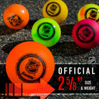 Franklin Sports Street Hockey Balls, Low Bounce