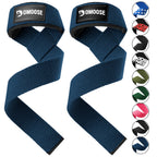 Dmoose Wrist Straps For Weightlifting, Perfect For Gym Workouts, Deadlifts, And Powerlifting, Padded Lifting Straps Gym For Men