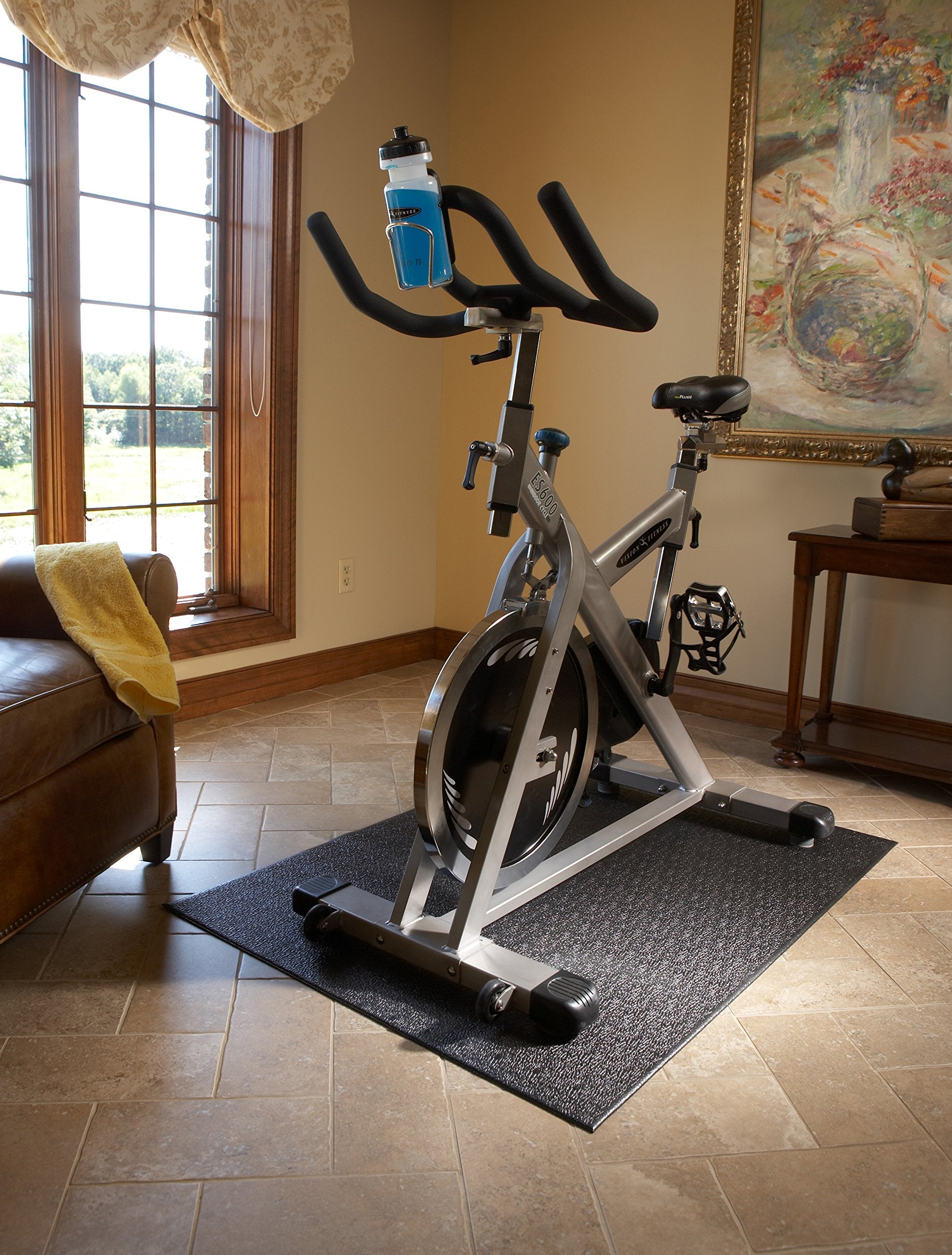 Heavy Duty P.V.C. Mat For Exercise               Bikes, Steppers, Etc.