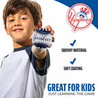 Franklin Sports New York Yankees Mlb Team Baseball - Mlb Team Logo Soft Baseballs - Toy Baseball For Kids - Great Decoration For