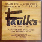 Faulk'S Instructional Cd