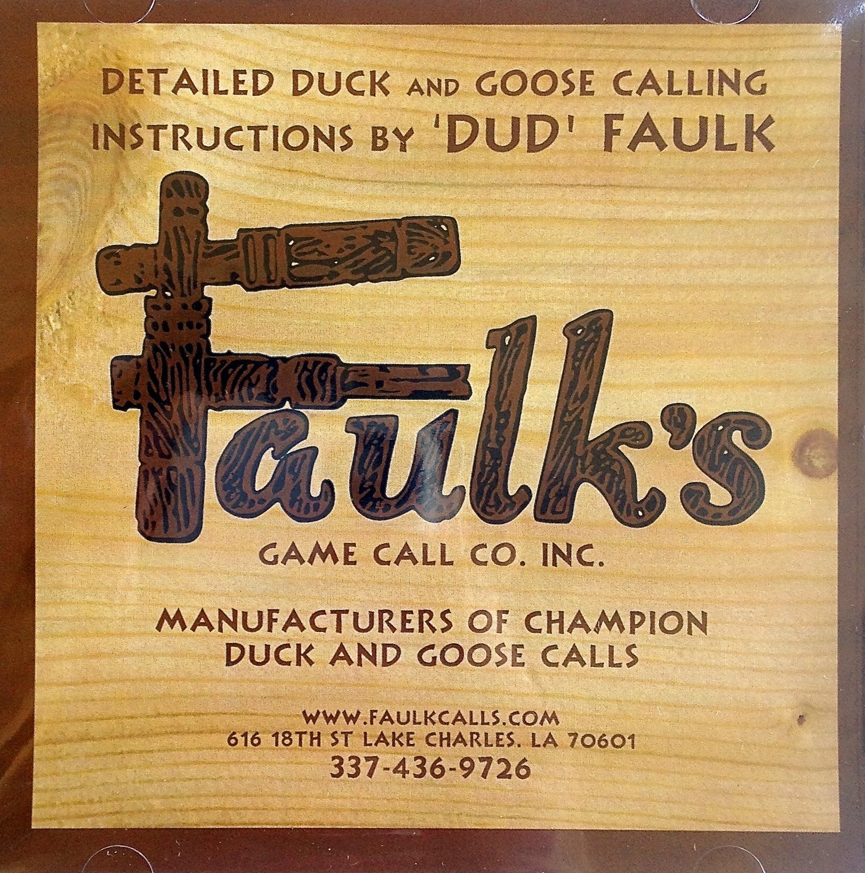 Faulk'S Instructional Cd