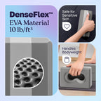 Deep-Zen Yoga Blocks Wrist Support; Yoga Blocks 2 Pack With Knee Pads And Strap To Put Less Weight On Wrists; Durable, Versatile