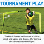 Franklin Sports Mystic Kids Soccer Ball - Size 4 Youth Soccer Ball - Soft Cover - Great For Kids And Toddlers - Air Pump Include