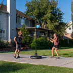 Lifetime 91009 Portable Tetherball System, Black