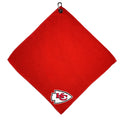 Team Golf NFL Kansas City Chiefs Microfiber Golf Towel, 15x15 (Multicolor)