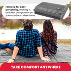 Military Wool Blanket - 95% Wool, Washable, Perfect For Outdoors, Camping, Picnics, Travel, Car & Bushcraft Emergency Blanket, 9
