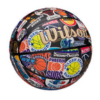 Wilson Nba All Team Retro Basketball - Multicolor, Size 7-29.5''