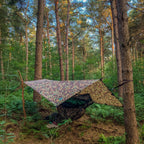 Dd Hammocks - Dd Tarp 3X3 - Mc (10Ft X 10Ft) - 100% Waterproof - Lightweight & Multifunctional Camo Rainfly Tarp Tent Shelter Fo