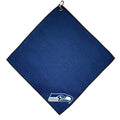 Team Golf NFL Seattle Seahawks Microfiber Golf Towel, 15x15 (Multicolor)