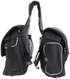 Weaver Leather Trail Gear Saddle Bag, Black, 11 L X 4 W X 8.5 H