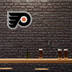 Rico Industries Nhl Philadelphia Flyers Retro Shape Cut Pennant - Home And Living Room D  Cor - Soft Felt Ez To Hang 18X0.10X18