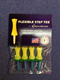 Royaltees R4 1'' Pack, Flexible Golf Tees (Yellow)