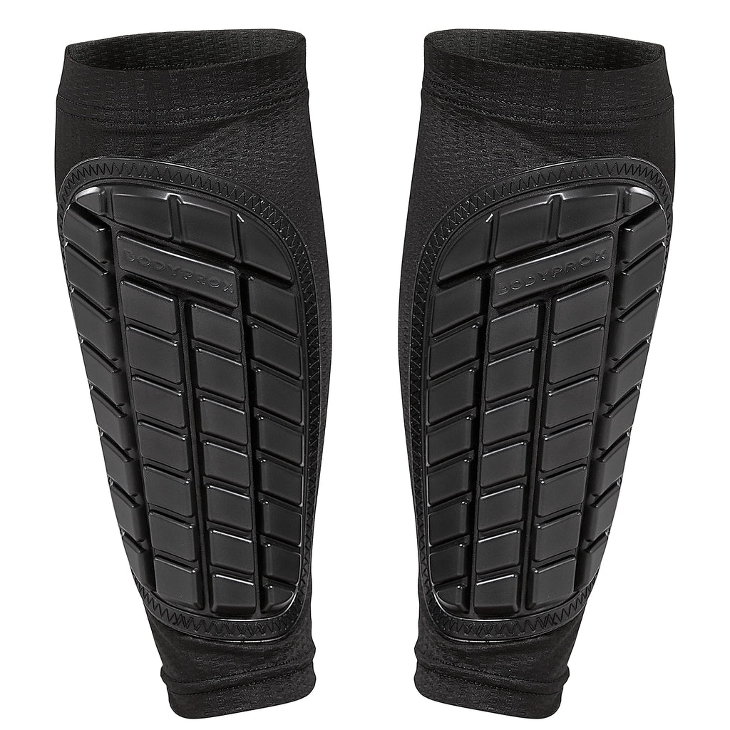 Bodyprox Soccer Shin Guards Sleeves For Men, Women And Youth (X-Small)
