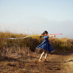 Sarah'S Silks Rainbow Streamer - 8' Long Ribbon Wand For Kids, Pretend Play, Dance, Baton Stick Twirling, And Gymnastics Party F