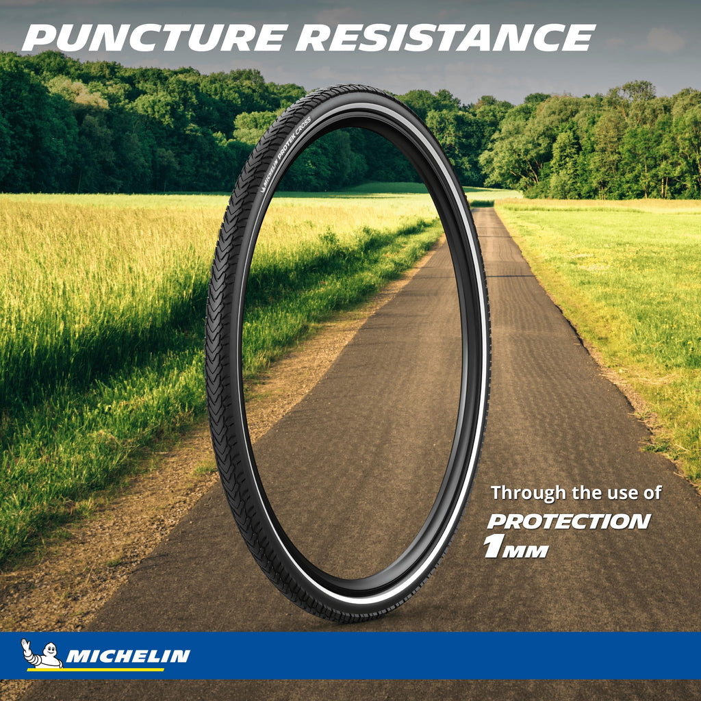 Michelin Protek Cross Tire Wire 700 X 32C Wire Black