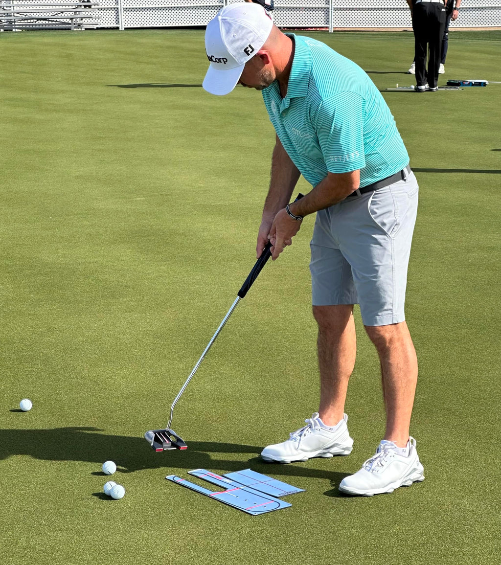 Par Perfect Putting Mirror And Shoulder Board - High-End Putting Mirror Training Aid For Golf - Pro Golf Putting Aid For Golf Tr