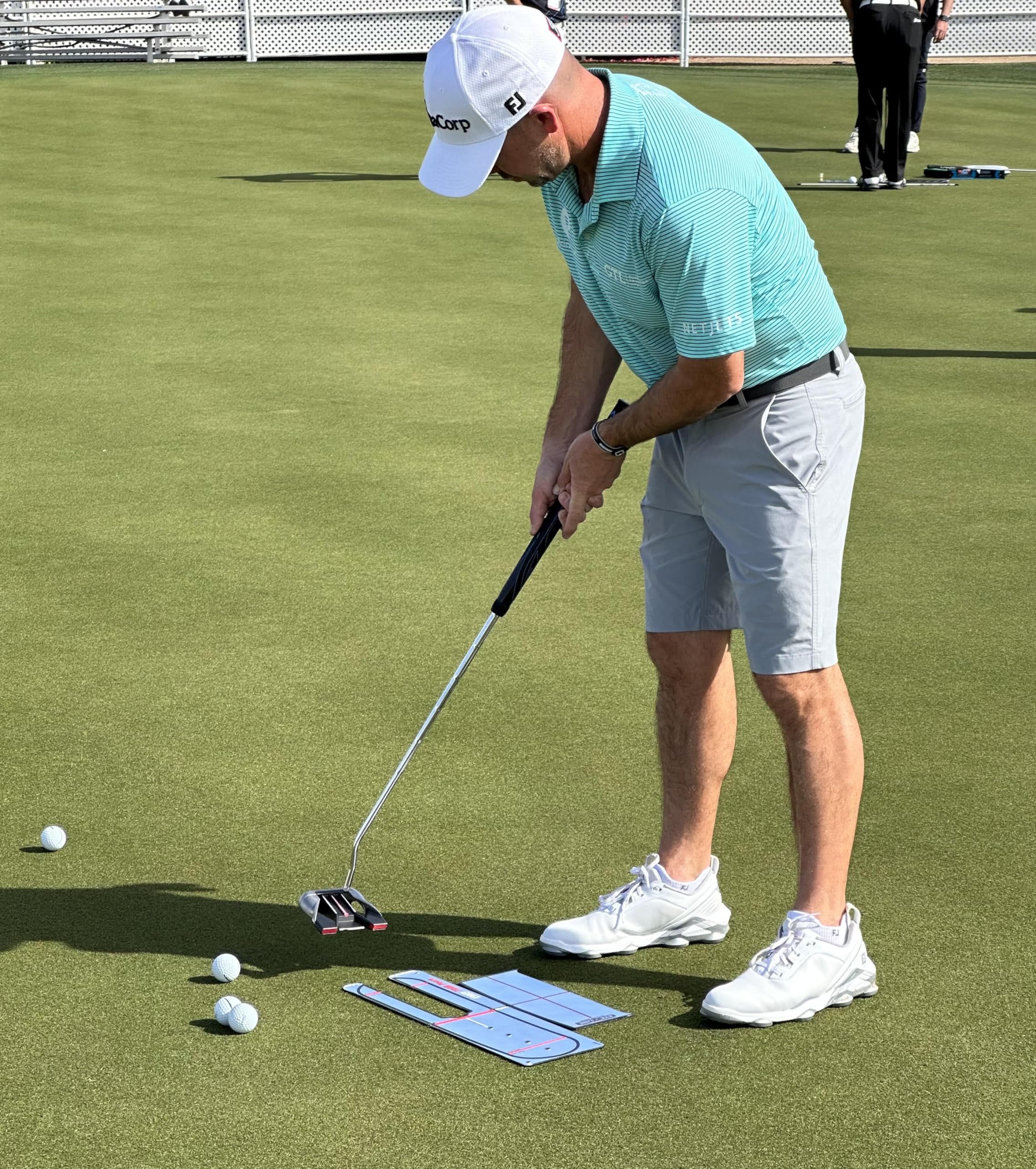Par Perfect Putting Mirror And Shoulder Board - High-End Putting Mirror Training Aid For Golf - Pro Golf Putting Aid For Golf Tr