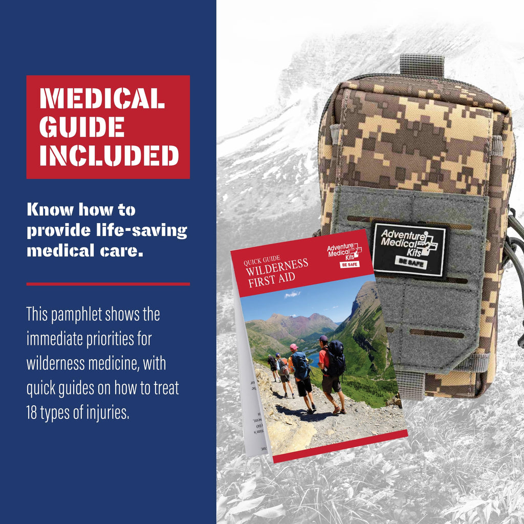 Molle Bag Trauma Kit 0.5 (Camo Bag)