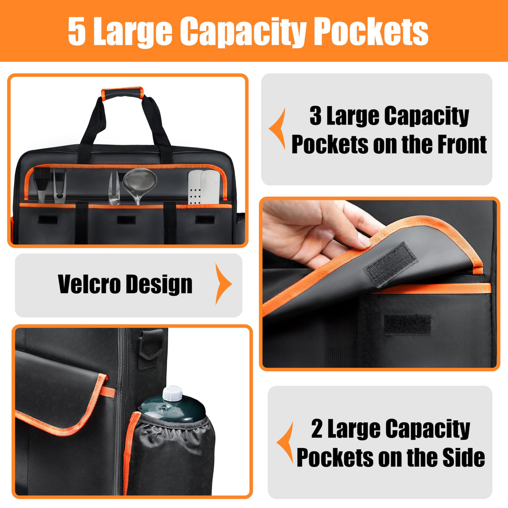 Amerbro Coleman Stove Carrying Case, Coleman Stove Carry Bag For Coleman Gas Camping 2 Burner Stove, Coleman Triton Stove, Camp