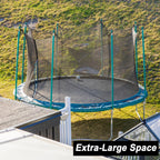 Trampoline Replacement 12 13 14 15 16 Ft Trampoline Safety Net Round Frame Trampolines Enclosure Net Weather Resistant Trampolin
