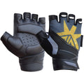 Kobo Wtg46 Weight Lifting Gym Gloves Leather Hand Protector For Fitness Training (Multi Colour) With Wrist Support