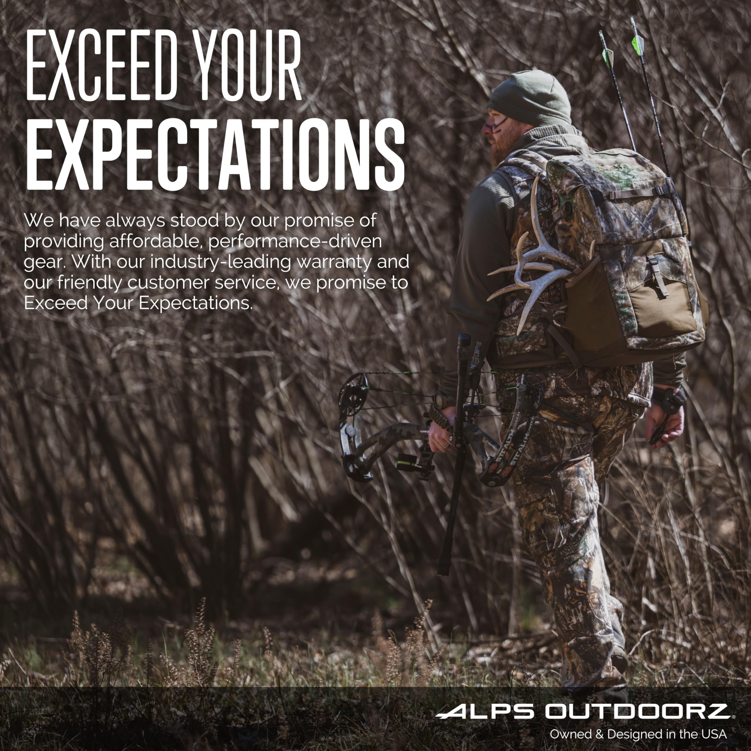 Alps Outdoorz Little Bear Hunting Pack, Mossy Oak Country Dna