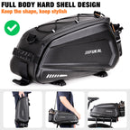 JXFUKAL Bike Bags for Bicycle Rear rack - 9.5L/17L/40L Hard Shell Waterproof Bike Ebike Trunk Pannier Saddle Seat Bag Carrier wi