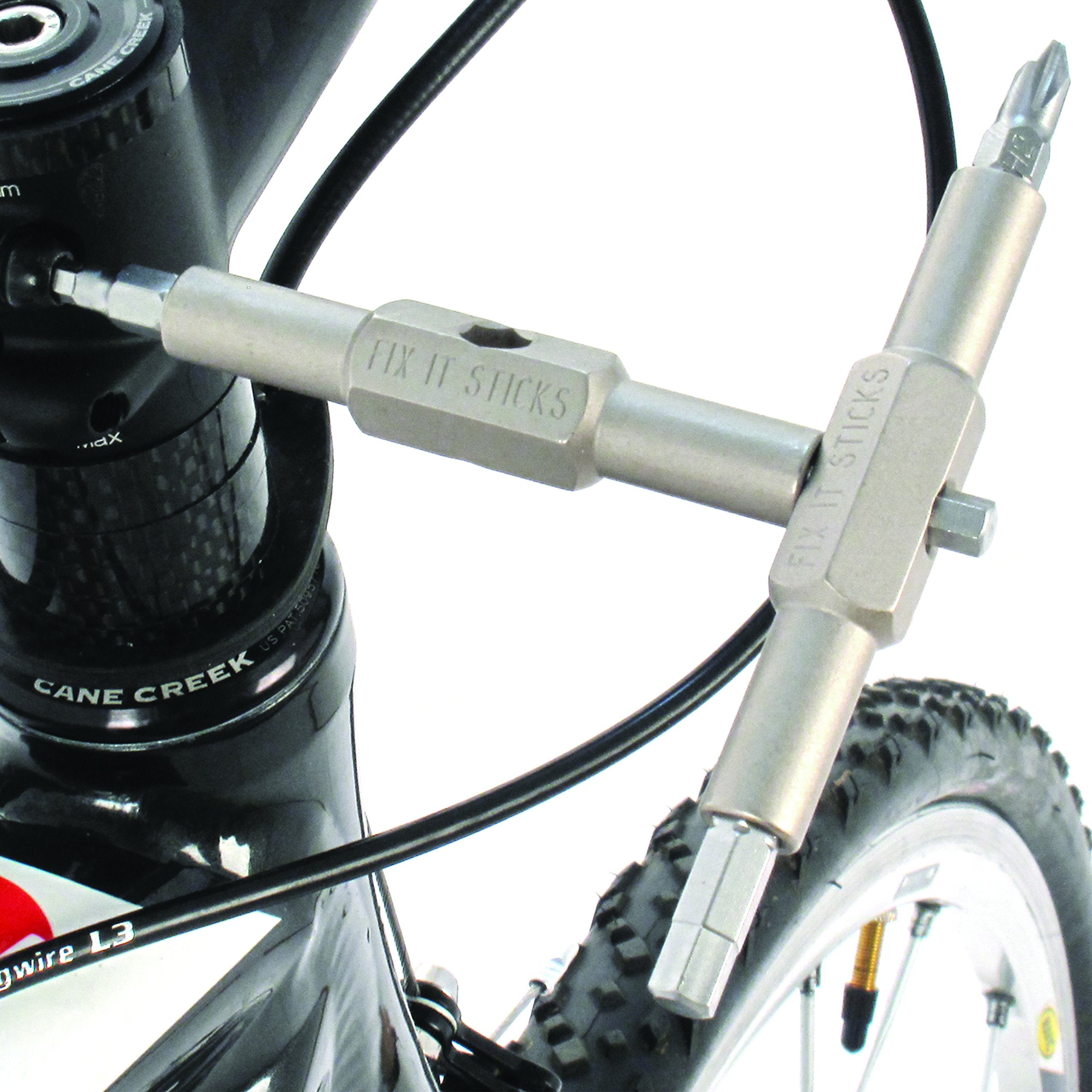 Fix It Sticks Mountain Kit (Replaceble Sticks, Bracket, 8 Bits, Tire Levers, Chain Breaker, Case) (Fis-Ckb)