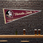 Rico Industries Ncaa Florida State Seminoles Classic 12'' X 30'' Felt Wall D  Cor Pennant - Great For Home/Bed Room/Man Cave D