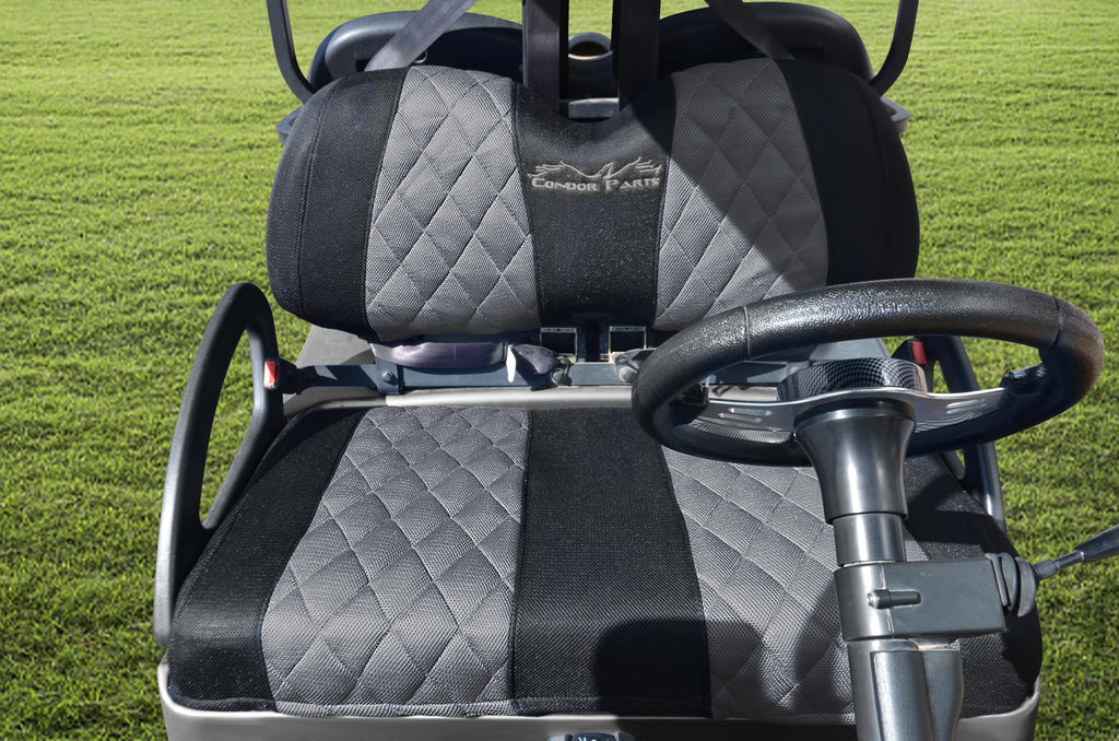 Golf Cart Seat Covers For Club Car Precedent,Ds And Yama Golf Carts Oem Ordinary Front Seats,Breathable Washable Polyester Mesh