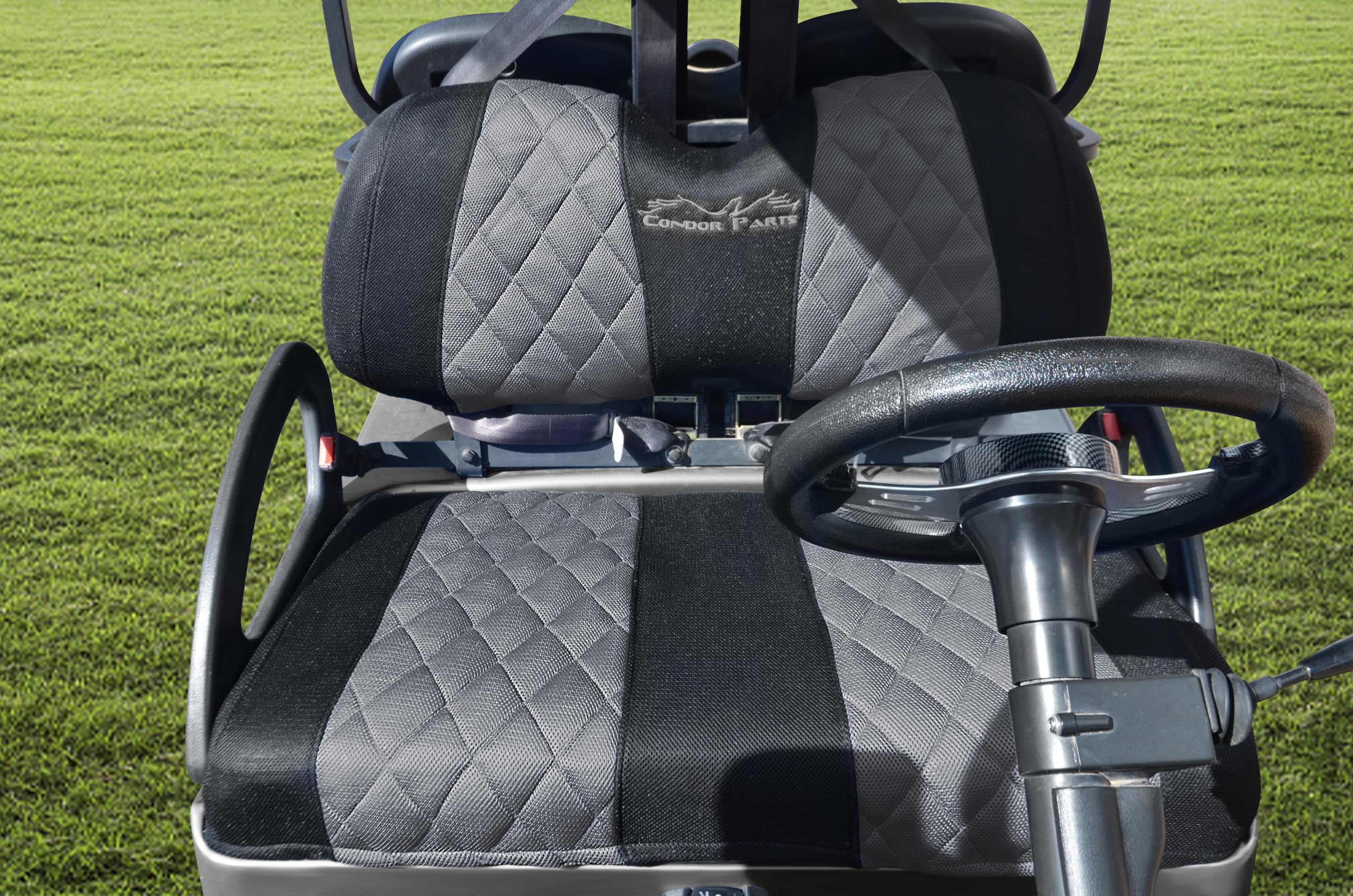 Golf Cart Seat Covers For Club Car Precedent,Ds And Yama Golf Carts Oem Ordinary Front Seats,Breathable Washable Polyester Mesh