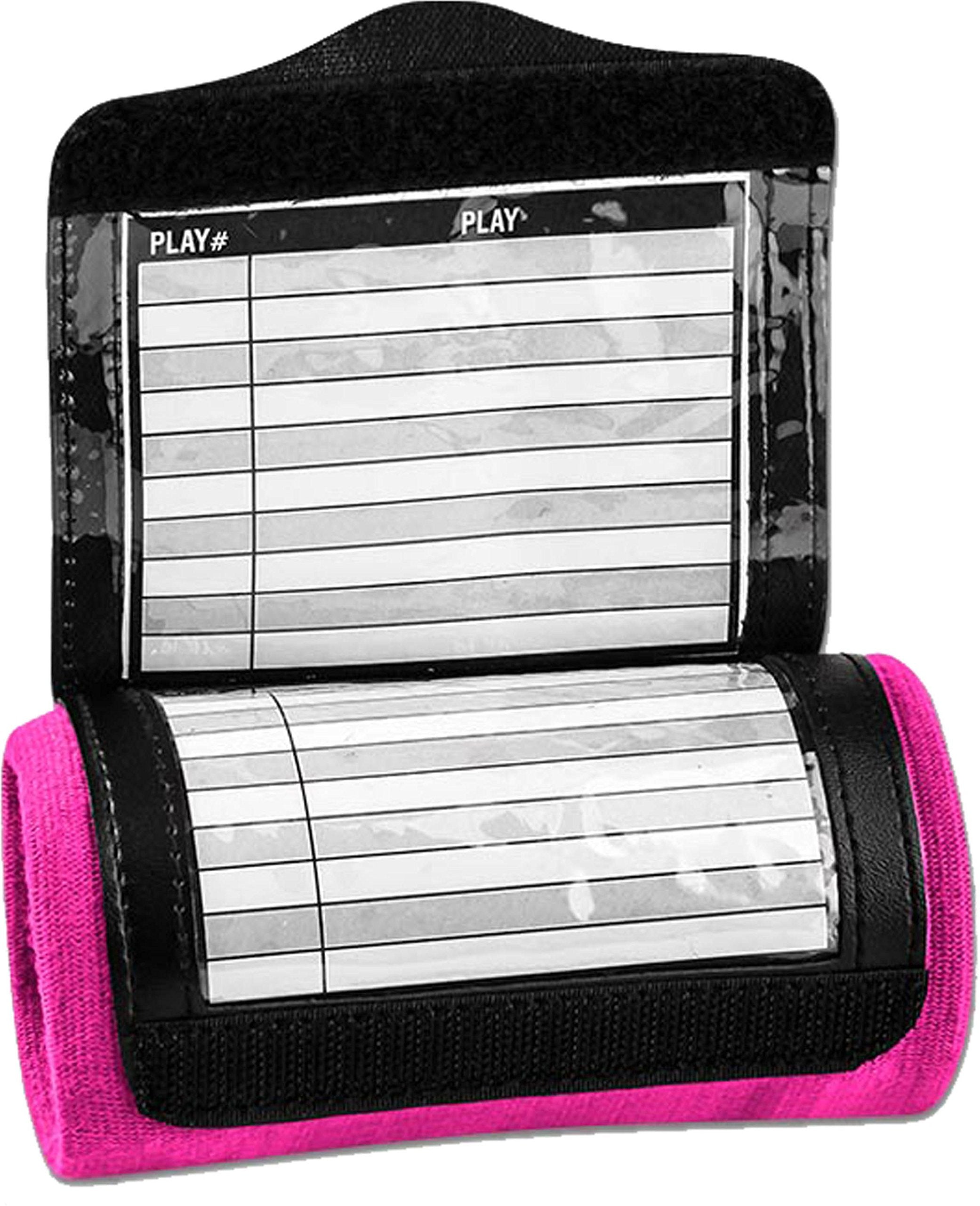 Champro Triple Wristband Playbook, Youth, Optic Pink (Af50Yop)