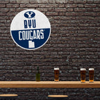 Rico Industries Ncaa Byu Cougars Classic Shape Cut Pennant - Home And Living Room D  Cor - Soft Felt Ez To Hang