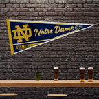 Rico Industries Ncaa Notre Dame Fighting Irish - Nd Classic 12'' X 30'' Felt Wall D  Cor Pennant - Great For Home/Bed Room/Man C