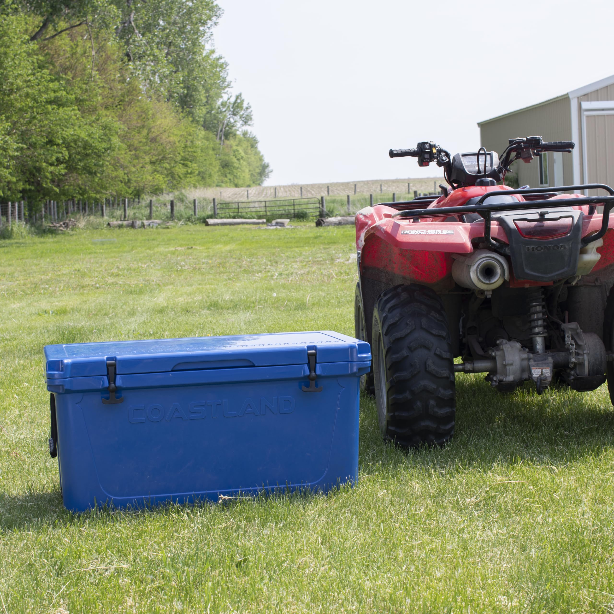 White Delta Series 125 Qt Cooler