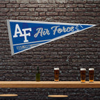 Rico Industries Ncaa Air Force Academy Falcons - Af Classic 12'' X 30'' Felt Wall D  Cor Pennant - Great For Home/Bed Room/Man C