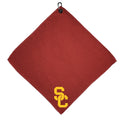 Team Golf NCAA USC Trojans Microfiber Golf Towel, 15x15 (Multicolor)