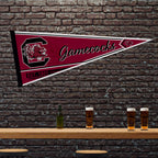 Rico Industries Ncaa South Carolina Gamecocks Classic 12'' X 30'' Felt Wall D  Cor Pennant - Great For Home/Bed Room/Man Cave D