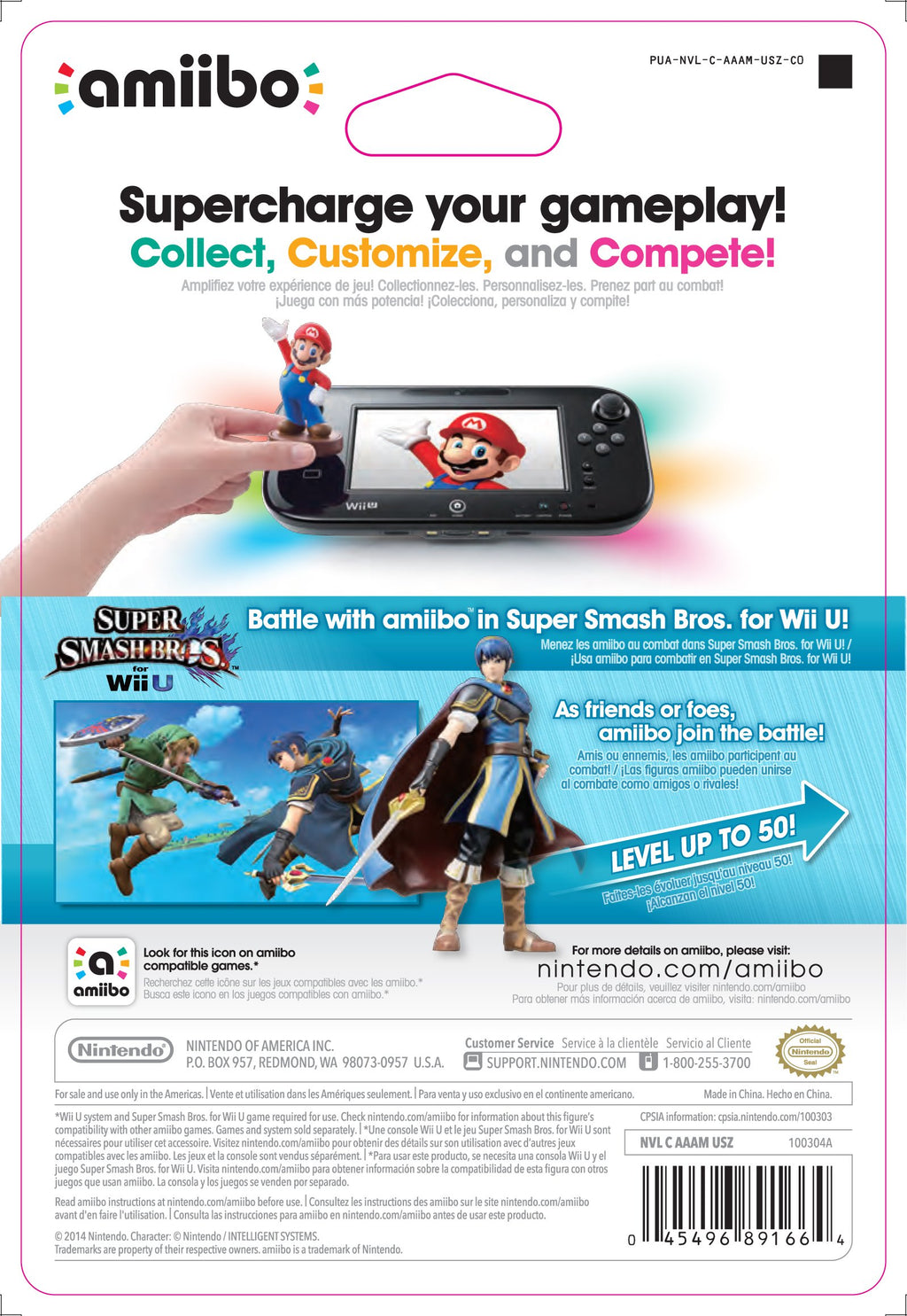 Nintendo Marth Amiibo - Nintendo Wii U