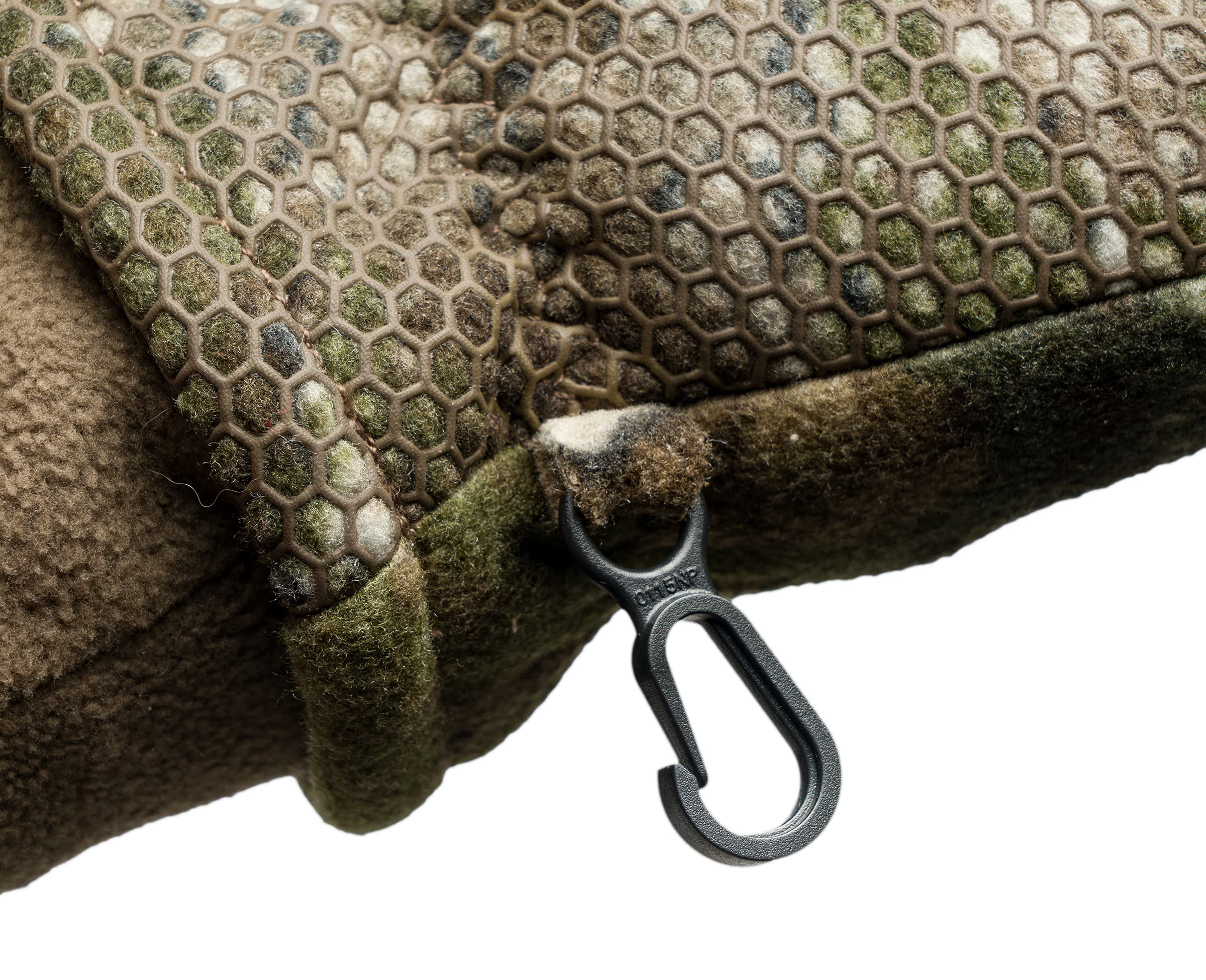 Scentlok Fleece Winter Camo Pop Top Camo Hunting Gloves (True Timber Strata, Medium)