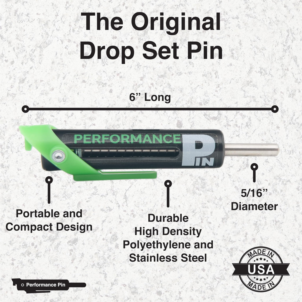 Performance Pin The Original Drop Set Pins For Gym | One More Rep With Weight Stack Pins | Instant Transition To Lower Weights F